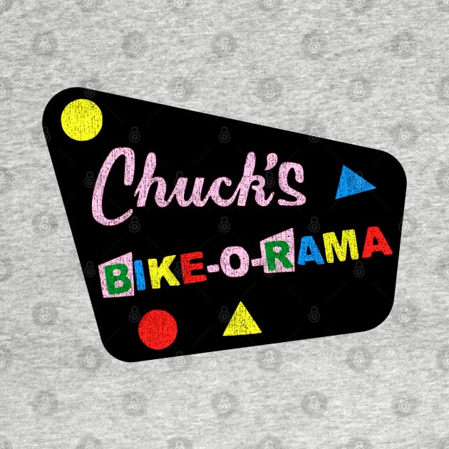 Chuck's Bike-O-Rama, Vintage by Triggers Syndicate